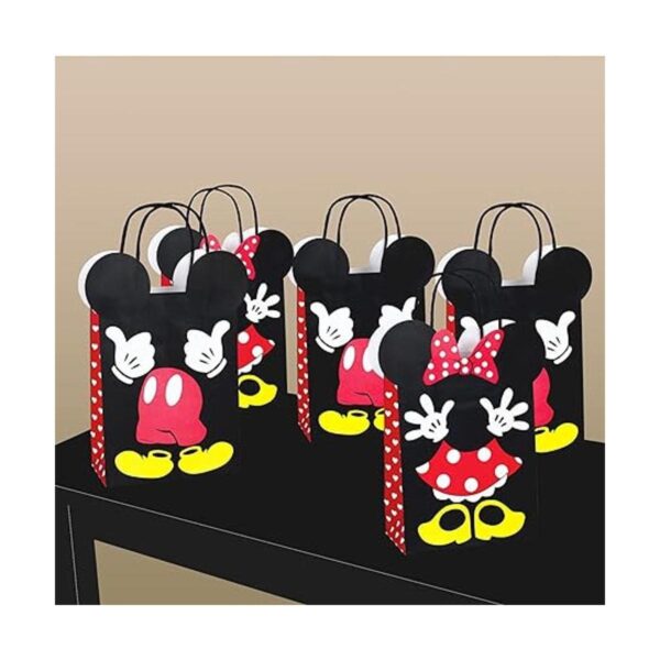 Paquete de 12 bolsas de papel de regalo de dulces de_6