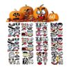 Kit de calcomanías decorativas de calabaza de Halloween