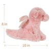 Apricot Lamb Juguetes de peluche de dragón rojo de peluche_2