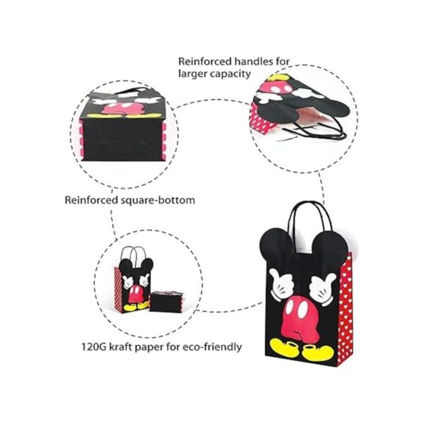 Paquete de 12 bolsas de papel de regalo de dulces de_3