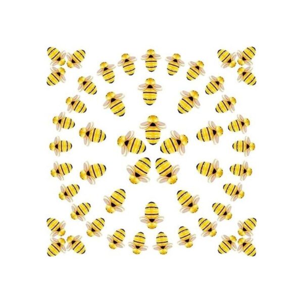 120 piezas de resina pequeña abejas decoración en forma de_1
