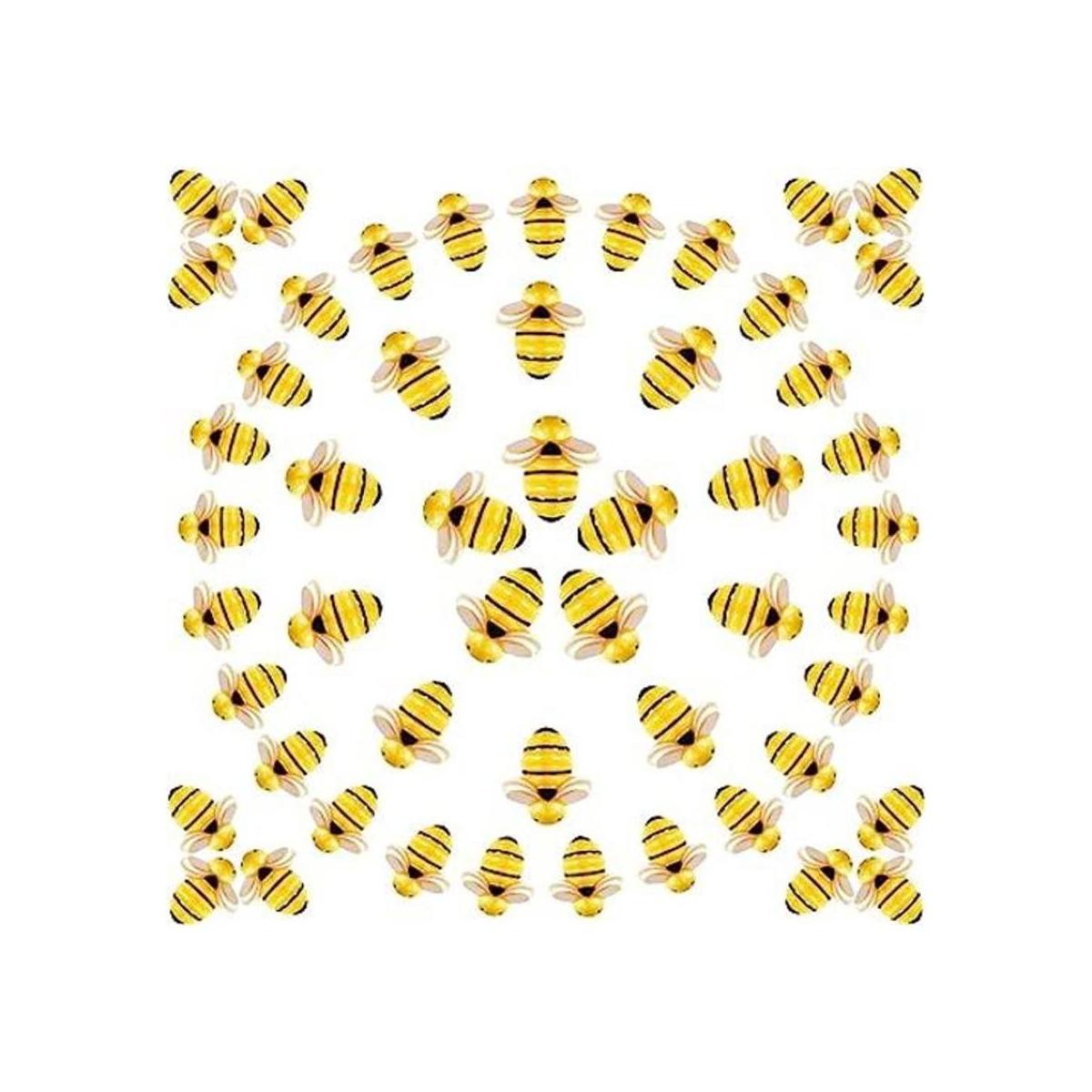 120 piezas de resina pequeña abejas decoración en forma de