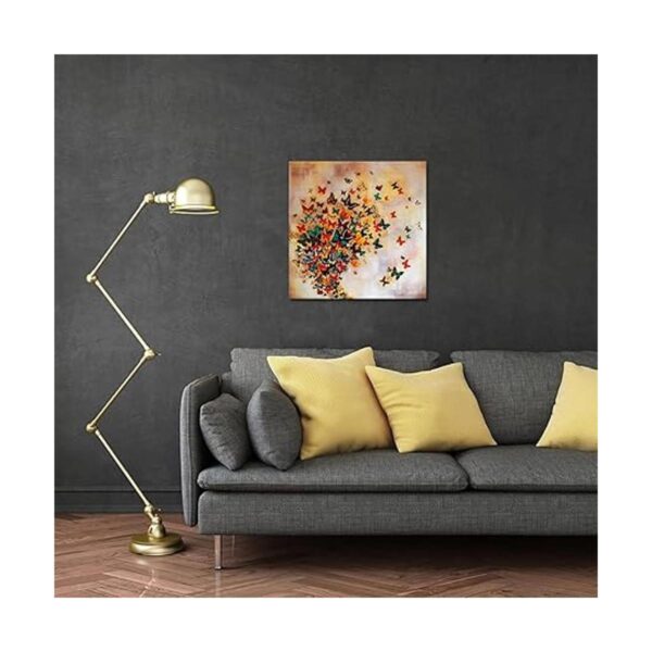 Canvbay Lienzo de mariposas para pared diseño de insectos_2