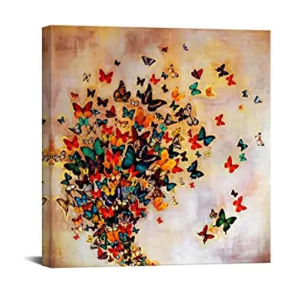Canvbay Lienzo de mariposas para pared diseño de insectos_1