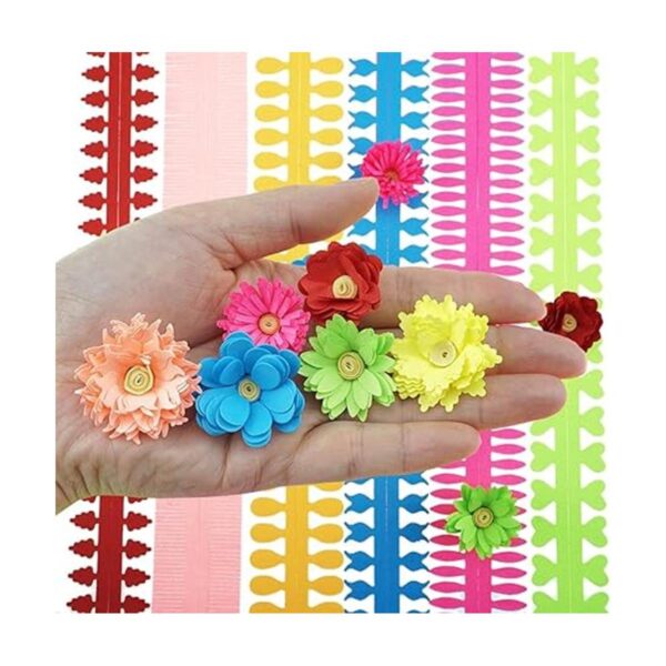 Saktopdeco Tiras de papel para manualidades 13.8 in