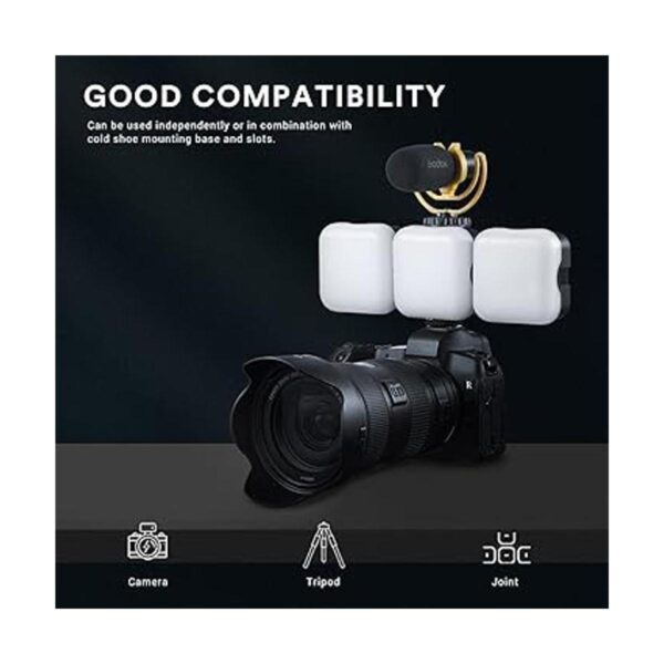 GODOX LED6Bi Luz de vídeo LED recargable de temperatura_2