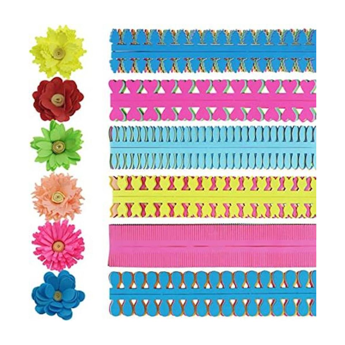 Saktopdeco Tiras de papel para manualidades 13.8 in