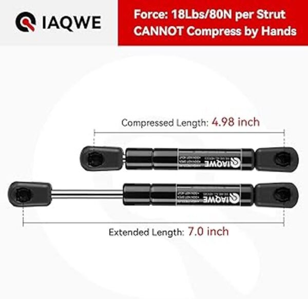 IAQWE Soporte de resorte de gas de 7 pulgadas 18 libras_2