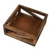 OwlGift Servilletero de madera maciza para mesa de cocina_4