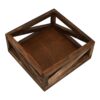 OwlGift Servilletero de madera maciza para mesa de cocina_5