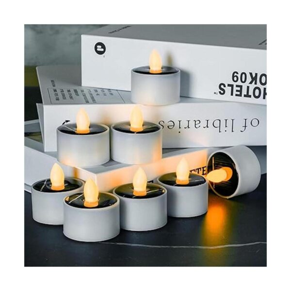 Homemory Luces solares de té impermeables para exteriores_3