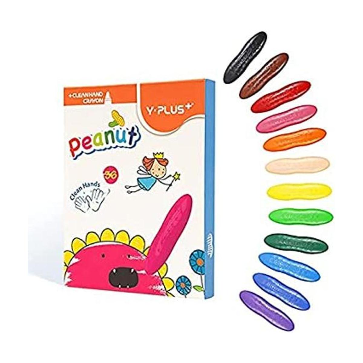 Crayones de maní para niños regalo de Navidad 36 colores