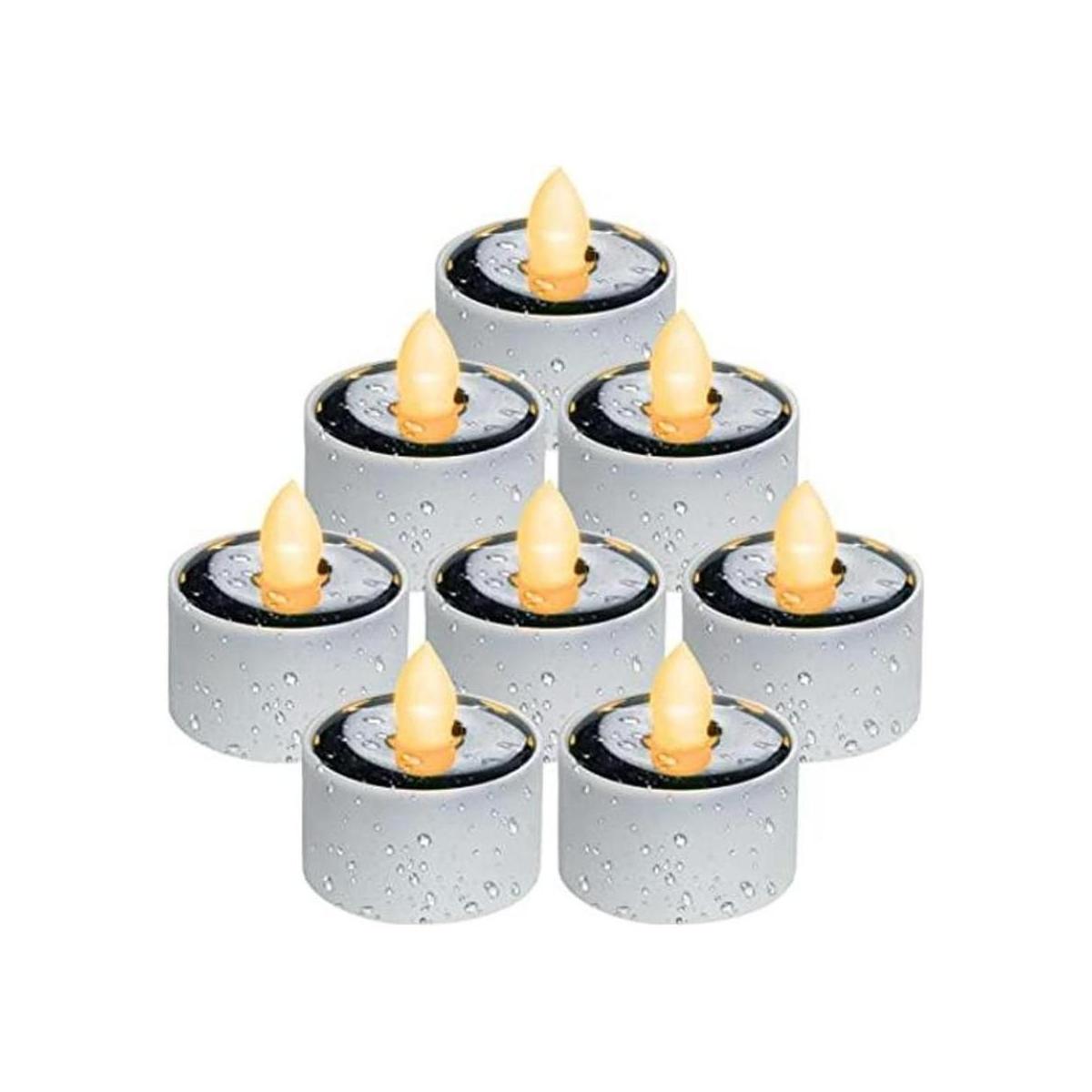 Homemory Luces solares de té impermeables para exteriores