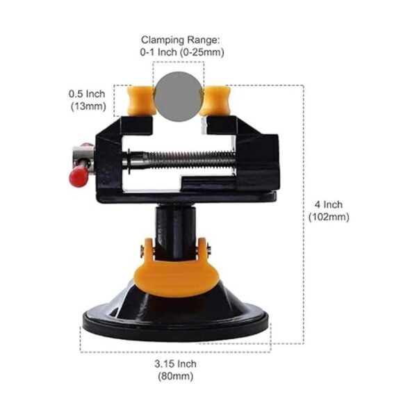 Saipe Mini abrazadera universal para mesa de 360 con