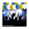 Kit de guirnalda de globos de color azul amarillo y