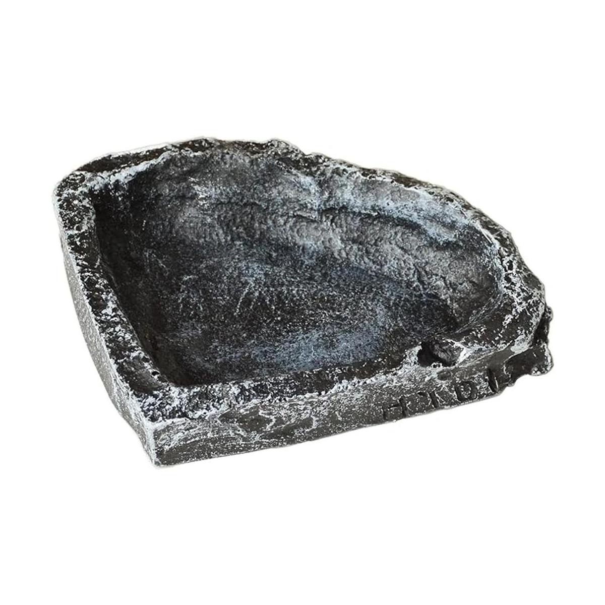 HAKCHERT Cuenco de agua para reptiles. Cuenco de esquina