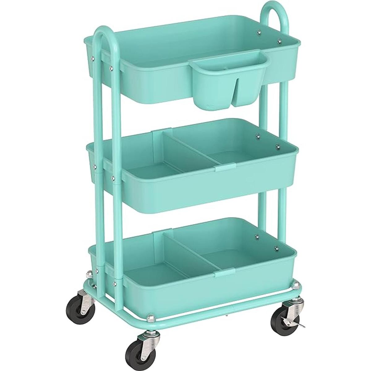 Simple Houseware Carrito utilitario rodante multifuncional