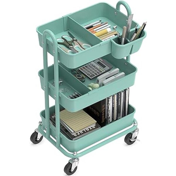 Simple Houseware Carrito utilitario rodante multifuncional_2