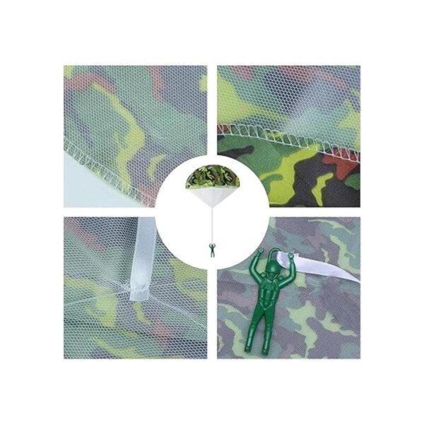 Juguetes de paracaídas de camuflaje del ejército para_2