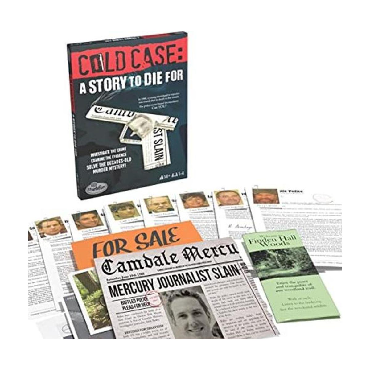 ThinkFun Estuche frío una historia para morir un juego