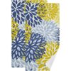 Juego de 2 toallas de mano de crisantemos florales de_1