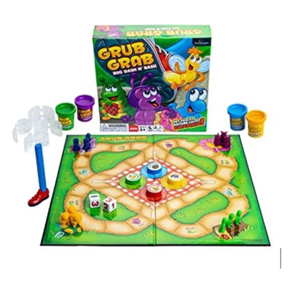 Grub Agarre Bug Dash and Bash divertido juego de mesa_1