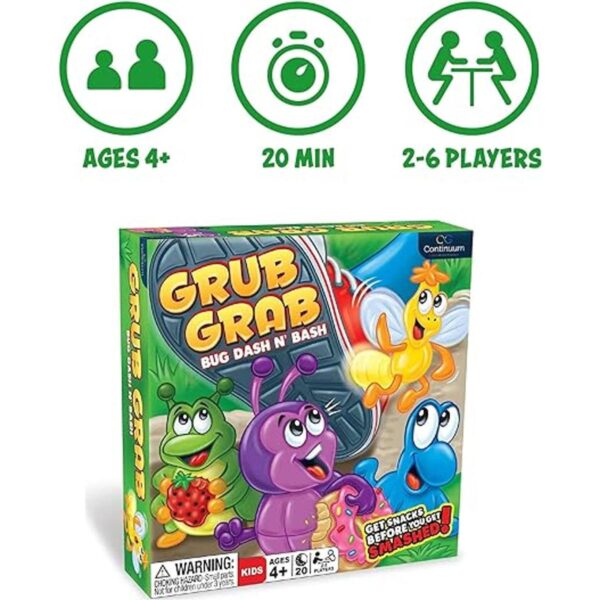 Grub Agarre Bug Dash and Bash divertido juego de mesa_6