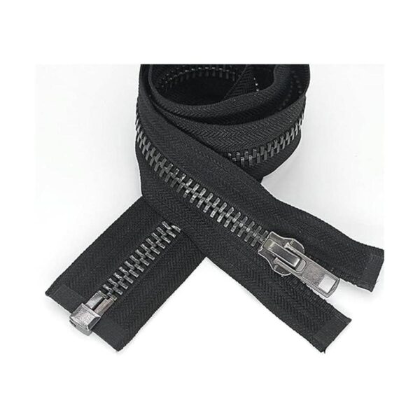 Cremallera de 28.0 in para chaqueta 28.0 in color negro