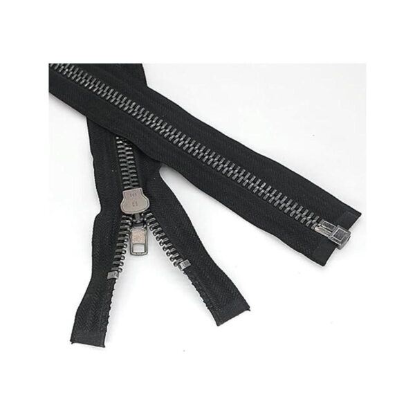 Cremallera de 28.0 in para chaqueta 28.0 in color negro