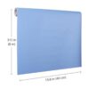 Consine Papel tapiz azul claro 15.7 x 315 pulgadas papel_2