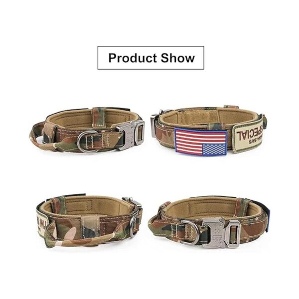 KCUCOP Collar táctico para perro collar militar para_6