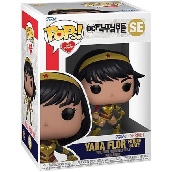 Funo Pop Heroes Pops with Purpose Rivet Yara Flor_2