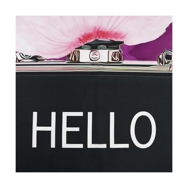 EOBTAIN Cortina de ducha de perfume Hello Gorgeous Makeup