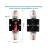 60 amperios 12 V24 V DC portafusibles disyuntor de audio_2
