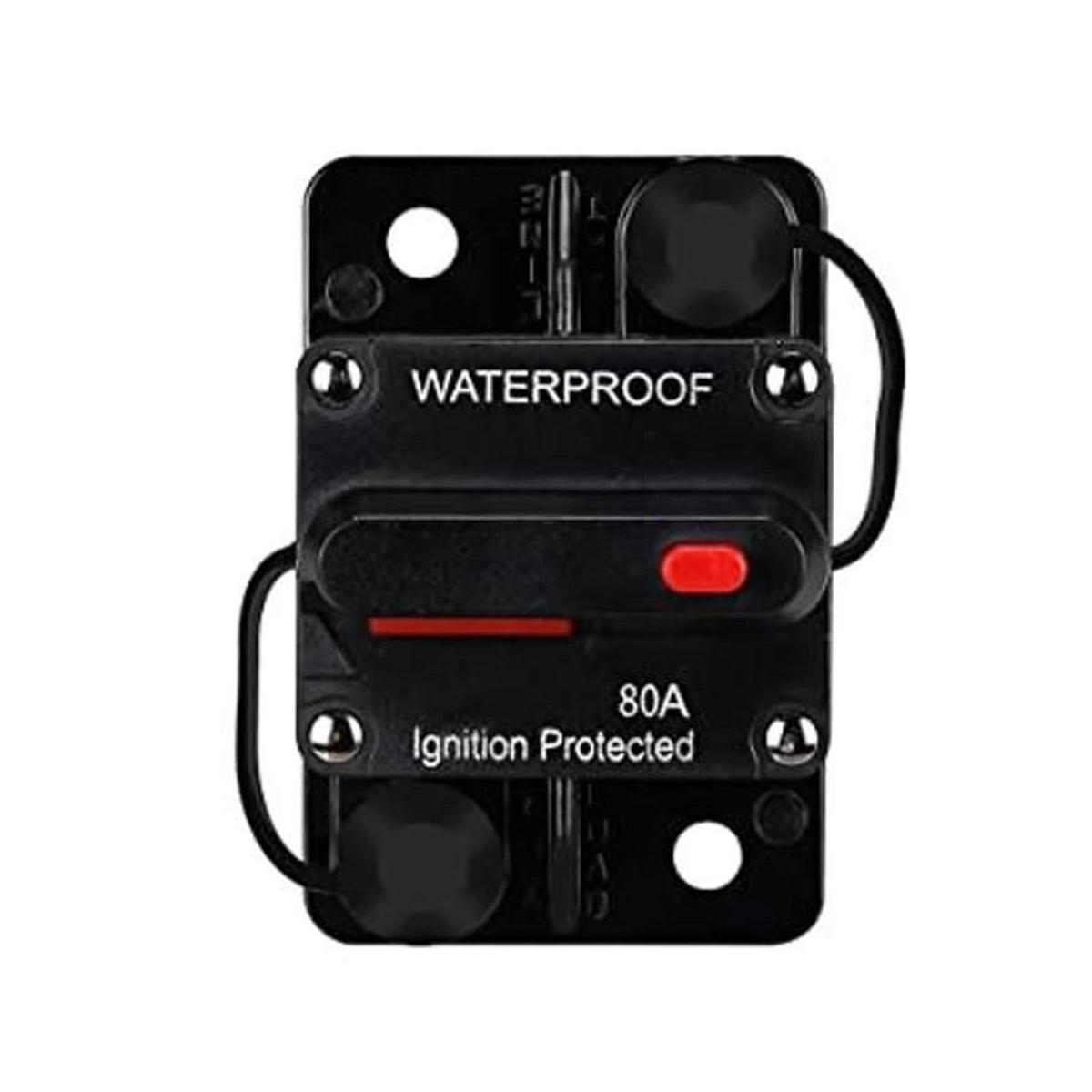 Generic Disyuntor impermeable de 80 amperios soporte de