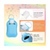 Juego de 54 botellas de viaje vacías con soporte para_6