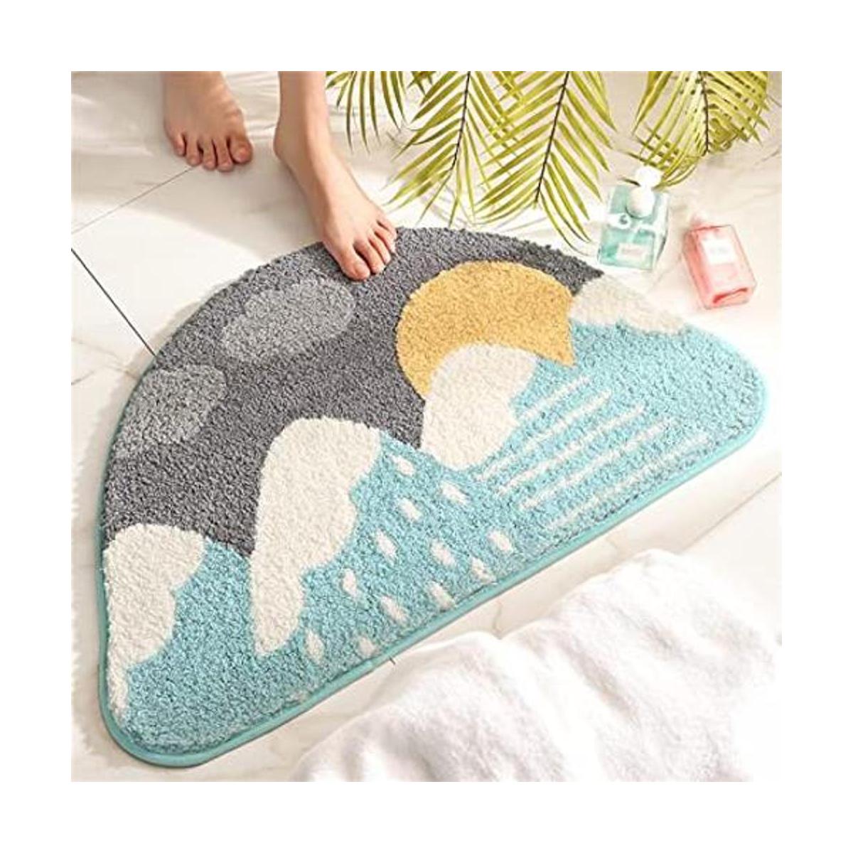 Ankah Alfombra de baño extra suave absorbente