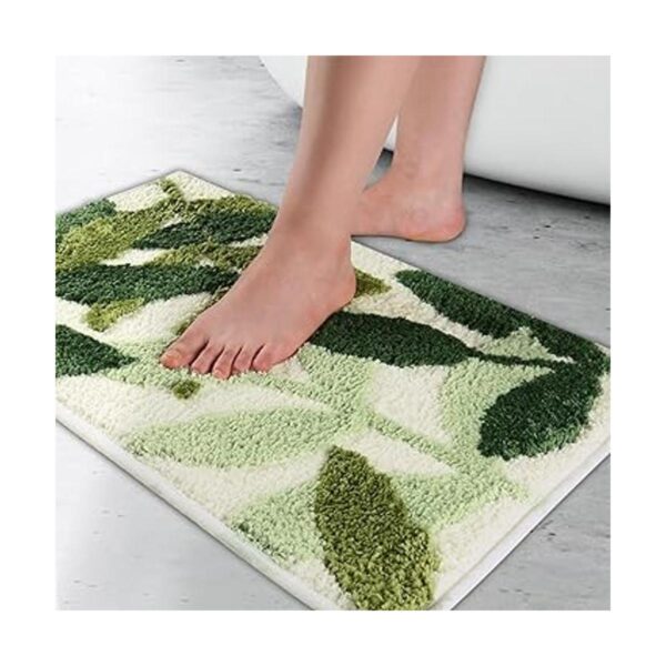 Hi Space Tapete de baño antideslizante suave alfombra de