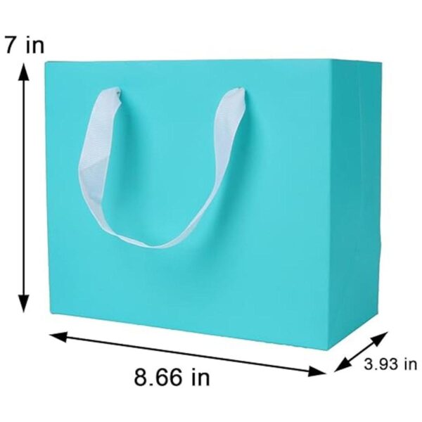 Uceoo LBlue Bolsas de regalo color verde azulado tamaño