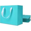 Uceoo LBlue Bolsas de regalo color verde azulado tamaño