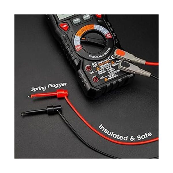 KAIWEETS Juego de cables de prueba de multímetros para_3