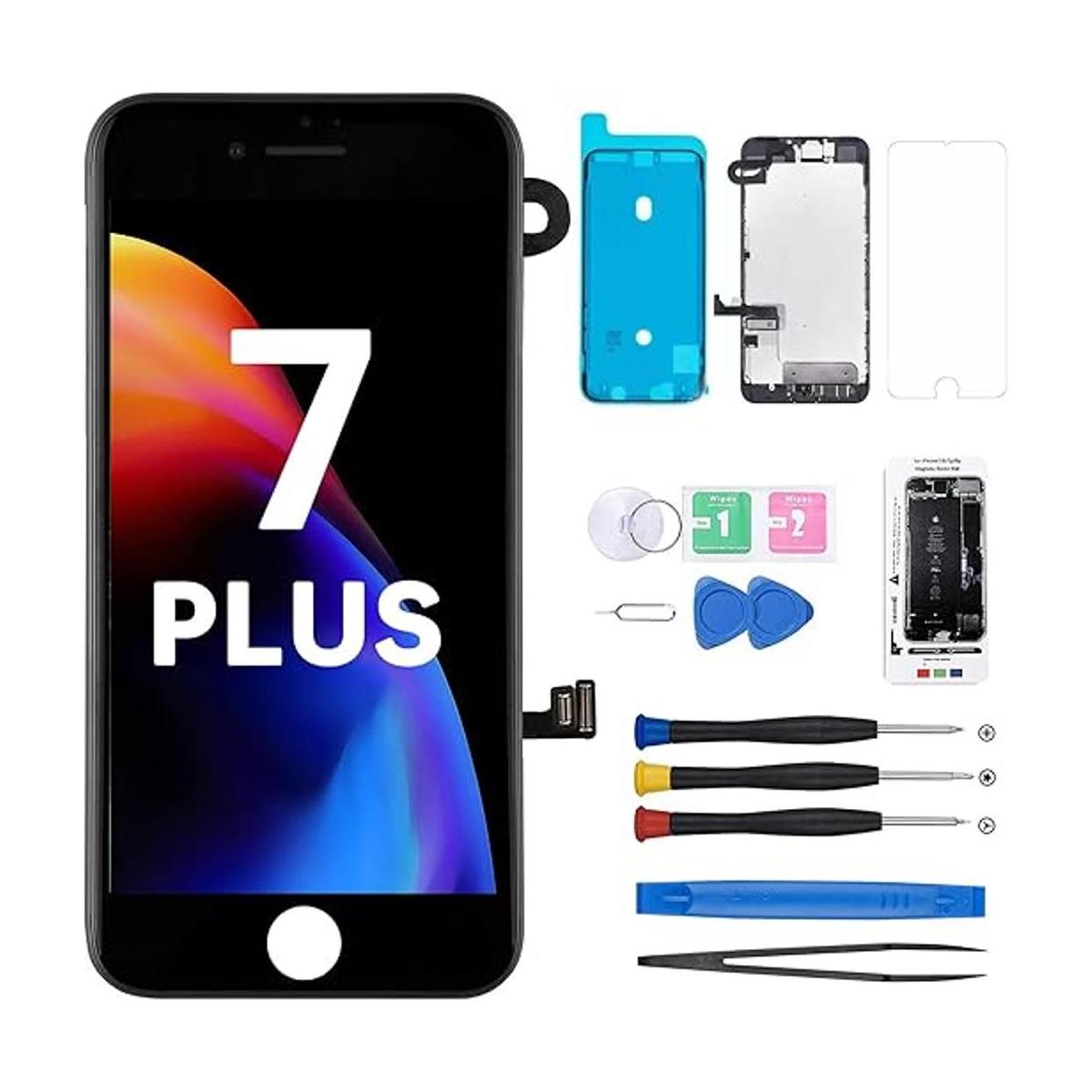 Reemplazo de pantalla para iPhone 7 Plus negro CYKJGS
