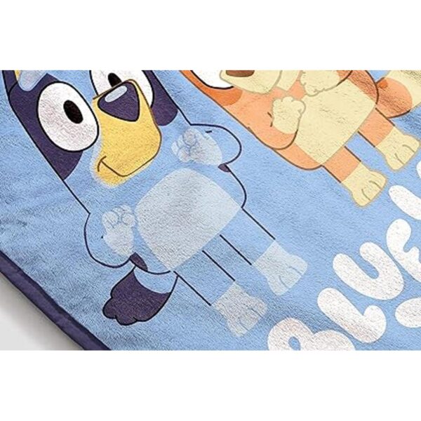Jay Franco Bluey Again Manta de 46 x 60 pulgadas ropa de_3