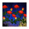 Juego de 2 luces realistas de flores de rosas para_1