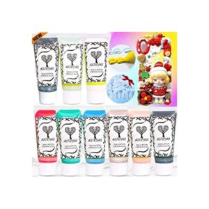 Pegamento falso de crema batida kit de 9 fundas de