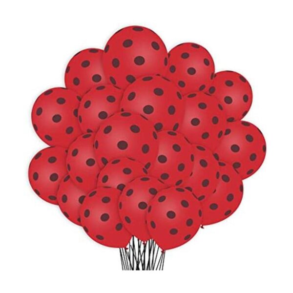 Globos de mariquita de 12.0 in de látex para fiestas_1