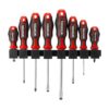 INTERTOOL Juego de destornilladores magnéticos de 8