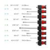INTERTOOL Juego de destornilladores magnéticos de 8