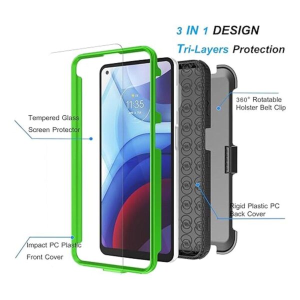 Njjex Funda para Moto G Power 2021 para Motorola G Power_2