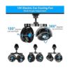 Hynoo Ventiladores de clip de automóvil de 12 V_3